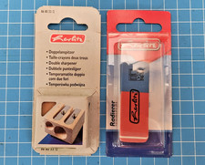 Spitzer, 2 Radiergummi Herlitz