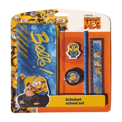 Minions schulset teilig - schulset, 5-teilig
